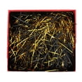 thumbnail image 1 of Black Metallic Shine Raffia Paper Filler For Gift Box Packaging Soft Cushioning Material For Diy Craft Floral Arrangement And Wedding Favor Box Decoration 0.07 Inch, 1 of 6