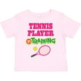 thumbnail image 3 of Inktastic Future Tennis Player in Training Girls Toddler T-Shirt, 3 of 5