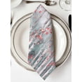 thumbnail image 2 of Cloth Napkins Set of 4 - 20x20 Inches, Pink Teal Forest Washable Reusable Table Napkins, Modern Oil Painting Art Soft & Absortbent Dining Napkin for Party Wedding Hotel Restaurant, 2 of 8