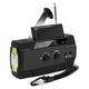thumbnail image 1 of Radio portátil AM/FM y NOAA para exteriores con energía solar y manivela, 1 of 8