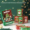thumbnail image 3 of 2026 Christmas Building Block Decoration Set Mini Holiday Building Block Model Figurine DIY Decoration Ornaments Christmas Best Gift (4-Piece Bell Gift Box Cottage Tree), 3 of 8