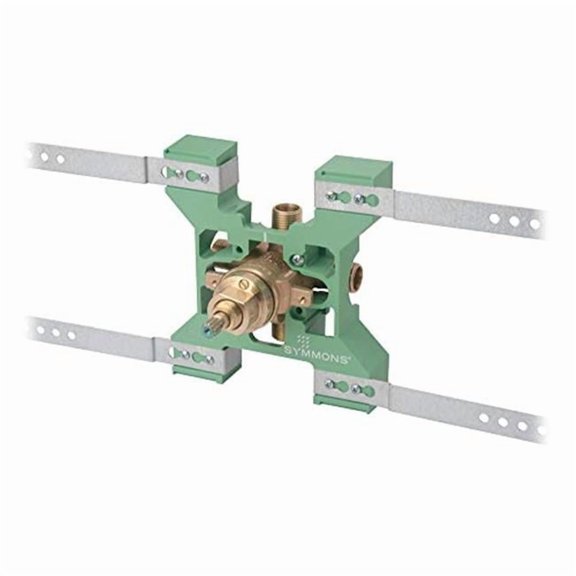 Symmons  Temptrol Rapid Install Tub & Shower Valve Body in Brass
