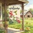 thumbnail image 5 of Antqov Garden Flag, 12x18" Double Sided Spring Summer Colorful Flags Small Seasonal Holiday Yard Flag for Lawn Patio Porch Decor, 5 of 6
