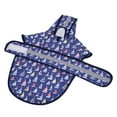 thumbnail image 6 of HDE Dog Raincoat Hooded Slicker Poncho for Small to X-Large Dogs and Puppies Nautical Boats L, 6 of 6