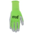 thumbnail image 2 of MUD Simply Women's Nylon Seamless Knit and Flexible Nitrile Coated Palm Garden Gloves, Green, Medium (Pack of 16), 2 of 5