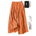 thumbnail image 2 of Pantalones De Pierna Ancha Rígidos, Pantalones Palazo Informales Para Primavera Y Verano, Ropa Para Mujer, 2 of 4