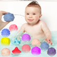 thumbnail image 4 of Bolas sensoriales Ynanimery para niños pequeños, 24 unidades, con colores brillantes, 4 of 7