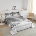 thumbnail image 3 of Erosebridal Winter Snow Bedding Sets Queen with Comforter, Street Duvet Insert, Branch Tree Decor, Reversible 3-Piece, 3 of 7