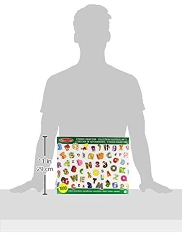 melissa and doug alphabet stickers