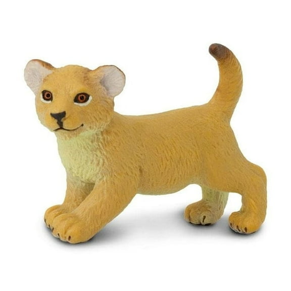 Safari Ltd. Lion Cub Figurine - Lifelike 2.35" Wildlife Figure - Educational Toy for Boys, Girls, and Kids Ages 3 