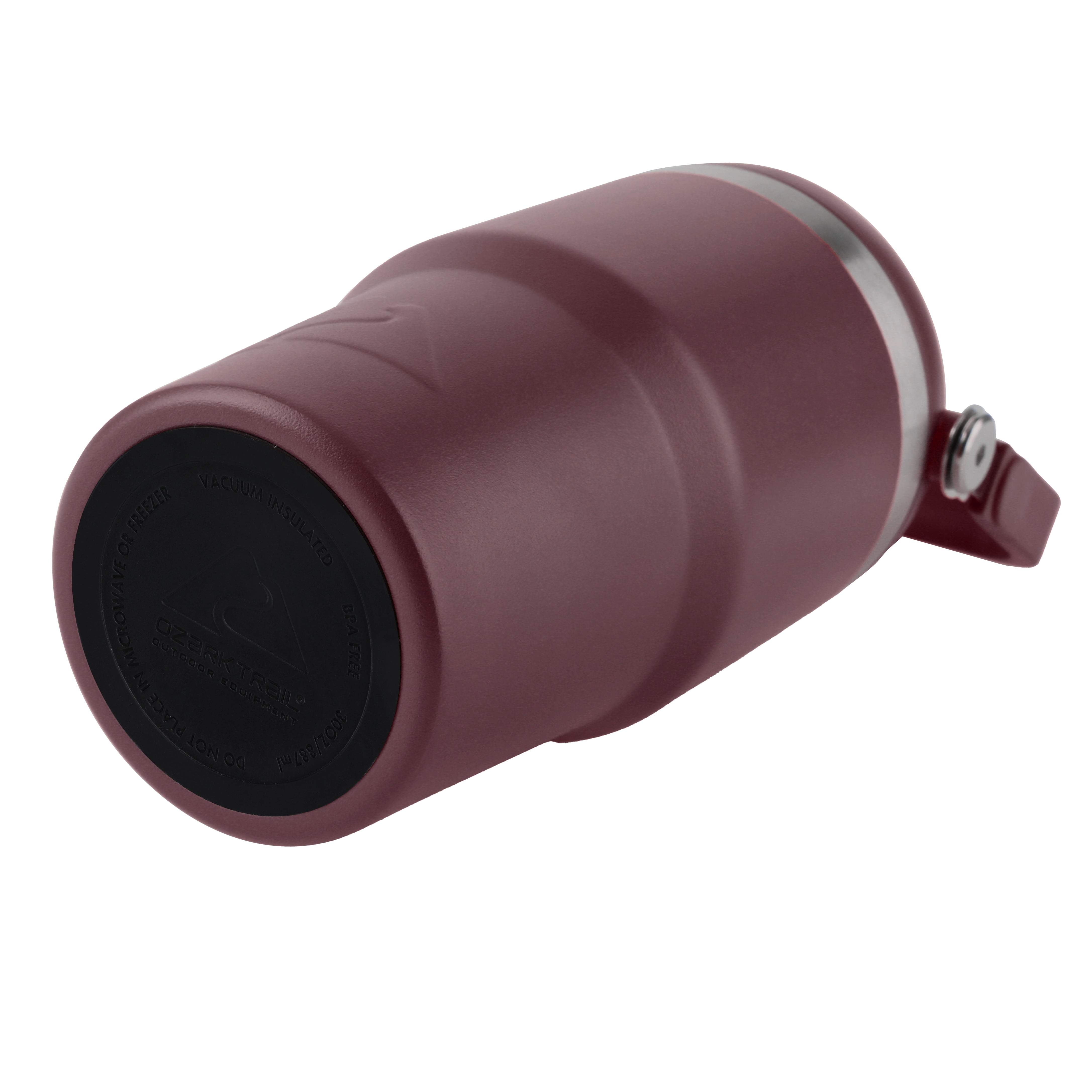Ozark Trail 18 oz Stainless Steel Insulated Swivel Tumbler, Maroon