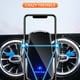 thumbnail image 2 of Cargador inalámbrico para coche Soporte de carga universal Protección de circuito portátil QC 2.0 / 3.0 Soporte de plástico para conducción automática para teléfono Inevent EL005196-00B, 2 of 7