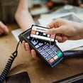 thumbnail image 2 of 4PCS Audio Tape Credit Card Skin Stickers Set, Waterproof Debit Card Sticker 80s 90s Tape Recorder Themed Credit Card Bank Card Sticker Skins, 2 of 10