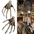 thumbnail image 2 of BNNG Halloween Skeleton Hands Realistic Life Size Plastic Skeleton Hands Halloween Witch Skeleton Hands Skeleton Zombie Hands Halloween Decorations for Halloween Haunted House Party Decoration, 2 of 8
