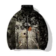 thumbnail image 1 of Abrigos deportivos de ocio para hombre Abrigo de invierno para hombre Chaquetas acolchadas cómodas y cálidas para hombre Estampado de monstruo personalizado Nuevas parkas para hombre, 1 of 5