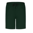 thumbnail image 4 of lkfuzj Men's Casual Activewear Shorts Stretch Drawstring Elastic Waist Hiking Work Pants Summer Lightweight Classic Multi Pockets Tactical Short Pants, 4 of 6
