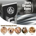 thumbnail image 4 of BEBANG Dog Grooming Clippers, Dog Trimmers Clippers for Thick Heavy Coats, Rechargeable High Power Hair Shaver Clippers for Dogs Cats, 4 of 8