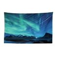 thumbnail image 1 of Iceland Tapestry, Vivid Shot of a Countryside Rural Spot Streaming Cloudscape European, Fabric Wall Hanging Decor for Bedroom Living Room Dorm, 2 Sizes, Multicolor, by Ambesonne, 1 of 1