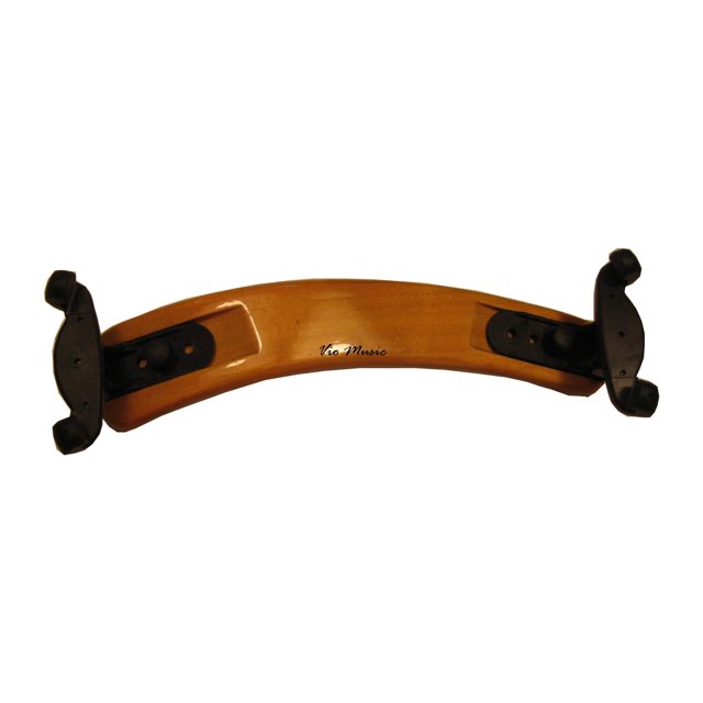 Adjustable Violin Shoulder Rest with Plastic Feet, Fits Violin 3/4 or 4/4