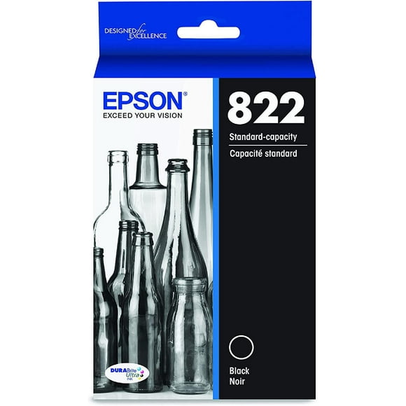Cartouche d'encre noire capacité standard Epson T822