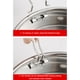 thumbnail image 3 of Bearachild Cesta de vapor de acero inoxidable plateada Utensilios de cocina fáciles de cocinar para una cocina saludable Vaporera de alimentos Cocina y Comedor 304 20CM, 3 of 6