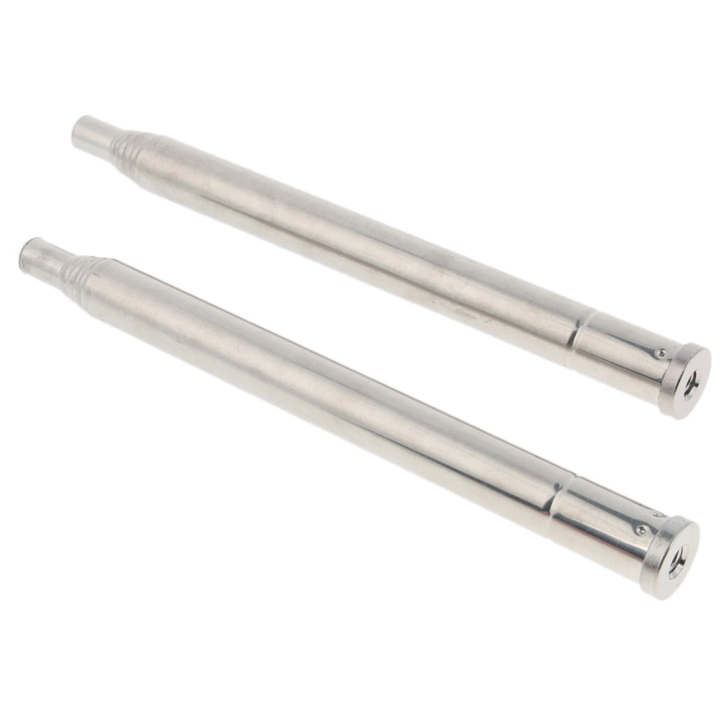 1 Pair Portable Telescopic Stainless Sticks for Belly Dance