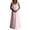 Pink, variant on LWITHSZG Plus Size Ruffle Maxi Dresses for Women Pleated Front Flowy Sleeveless Summer Dress Beach Vacation Long Sundress S-5XL