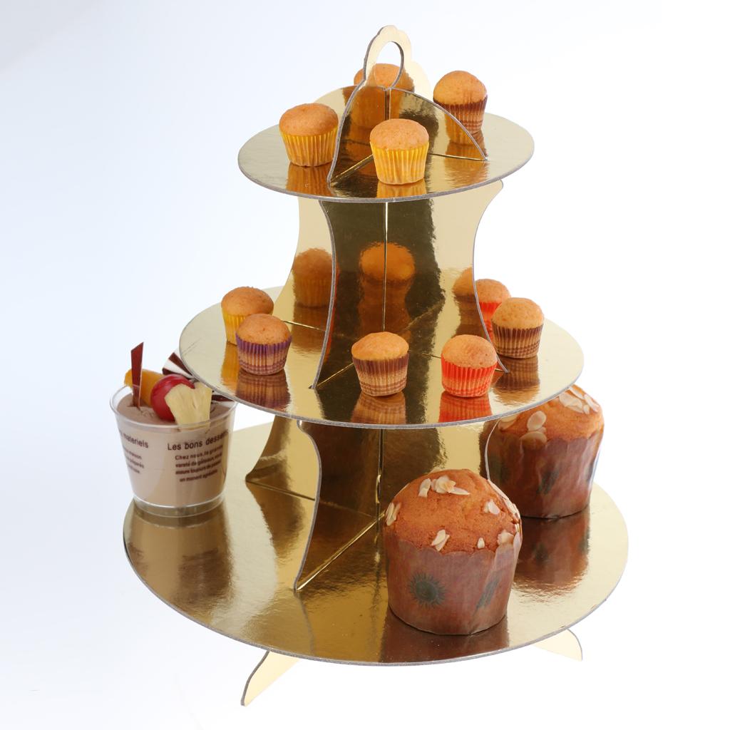 3 Tier Cupcakes Stand Desserts