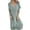 Light Green, variant on OSOLU Solid Color Women Casual Loose Fitting Long V-Neck Dress Comfort Sundress Dresses For Women 2025 Elegant Classy