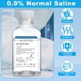 thumbnail image 2 of Solución salina CryoKing al 0,9% normal de 500 ml x 2 botellas para uso en laboratorio, 2 of 5