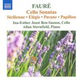 thumbnail image 1 of Faur‚: Cello Sonatas; Scilienne; El‚gie; Pavane; Papillon, 1 of 1