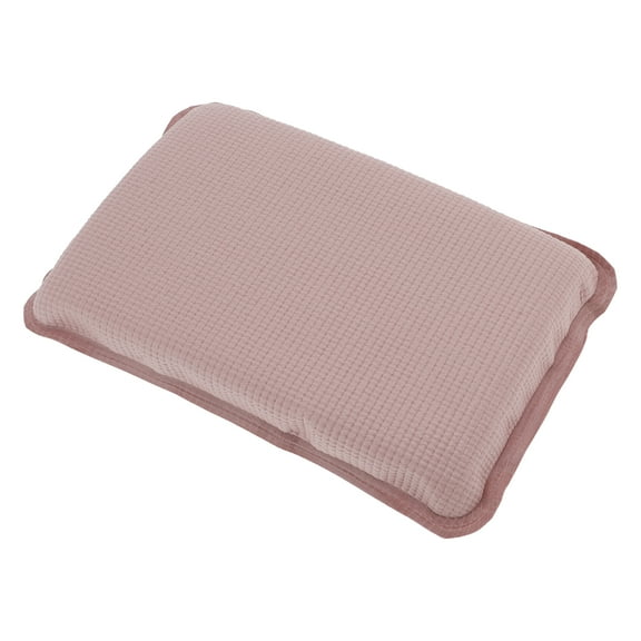 Unique Bargains 1 Pc Rectangle Style Bath Pillow for Head and Neck 11.02"x7.28"x1.97" Pink