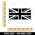 thumbnail image 2 of United Kingdom Flag Union Jack Self-Inking Rubber Stamp Ink Stamper - Red Ink - Large 1-1/2 Inch, 2 of 7
