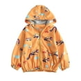 thumbnail image 1 of Veste à Capuche Zippée Imprimée à Double Couche Élégante pour Enfants, Parfaite pour les Tailles Moyennes à Grandes, 1 of 6