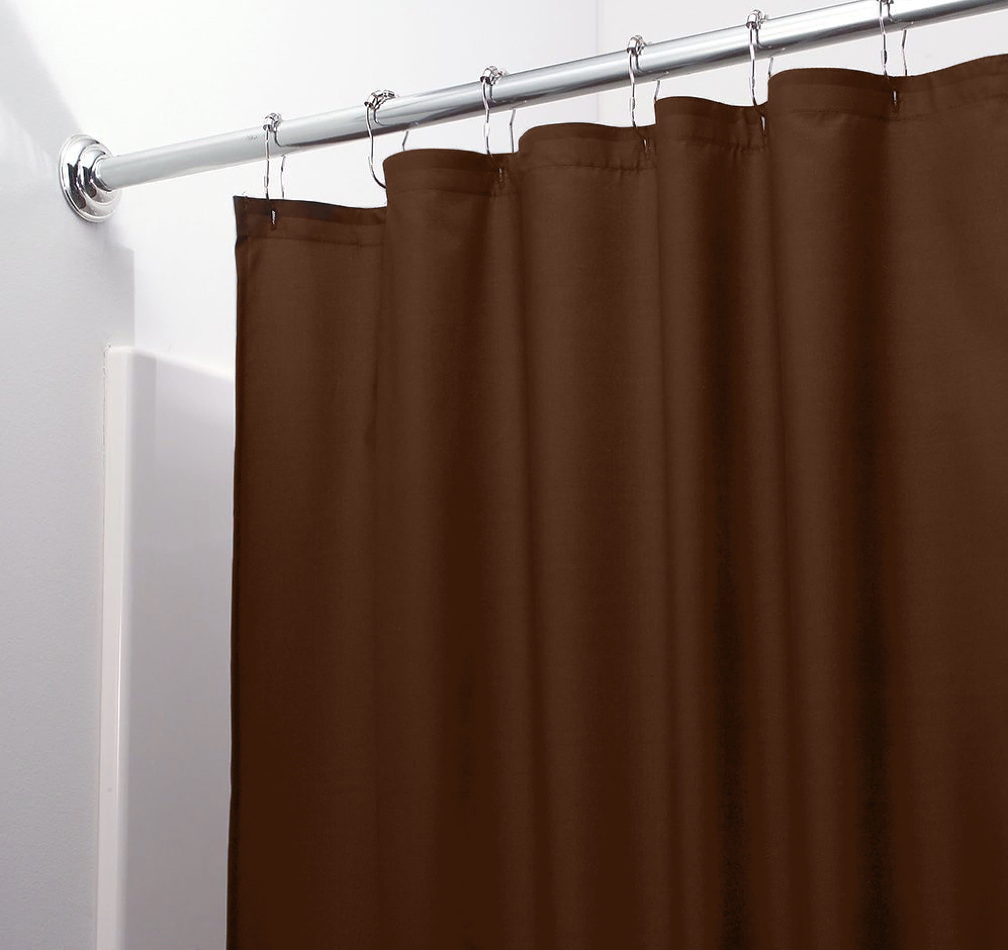 Mold & Mildew Resistant Fabric Shower Curtain Liner Spice