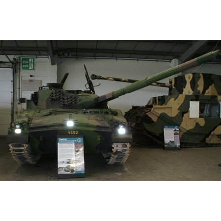 Bal Togs Tank LAMINATED POSTER Infanterikanonvagn 91 and TOG 2, tankBovington Tank Museum 293 Poster Print 24 x 36 ()