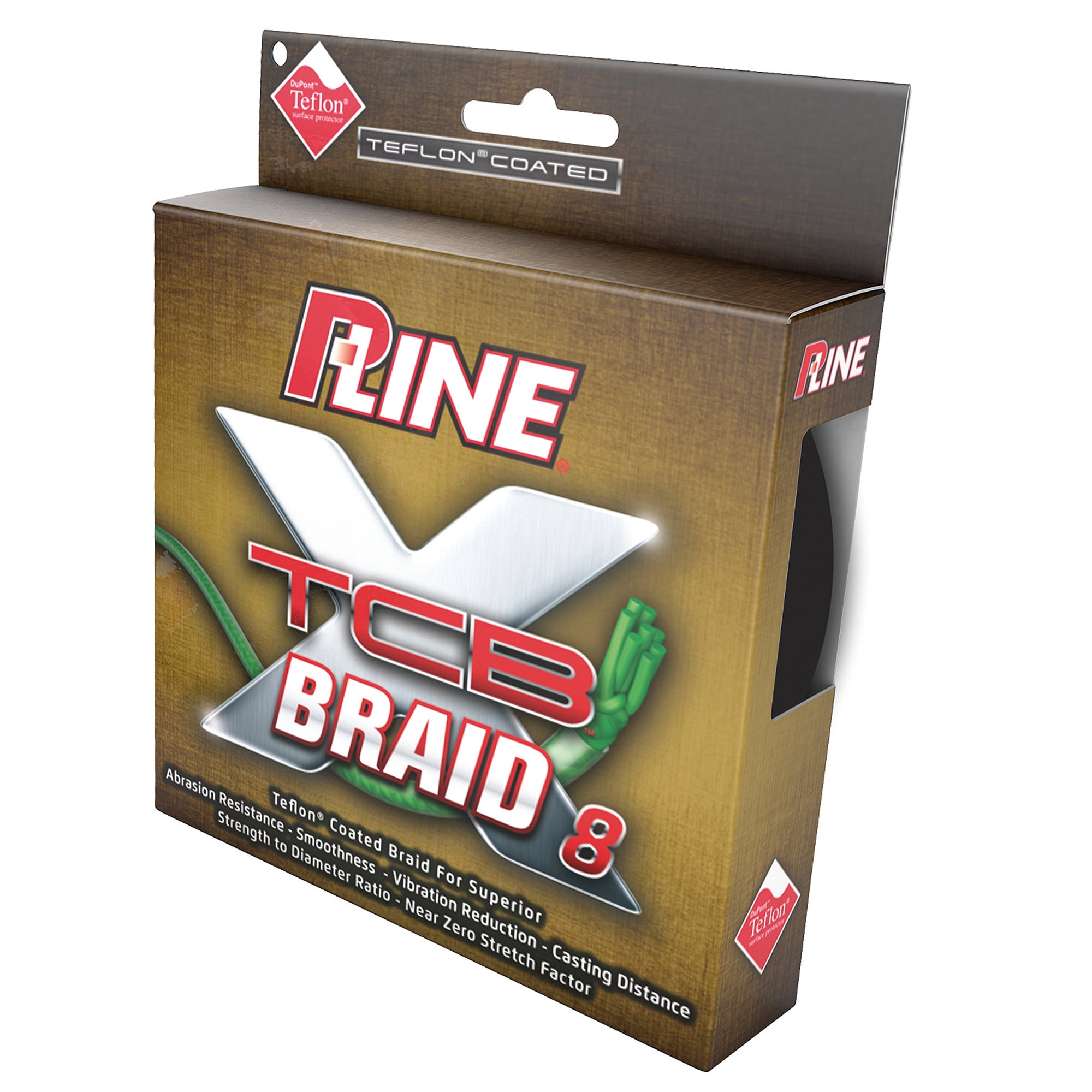 P-Line 8 Carrier TCB Braid 150 yd Green 20 lb