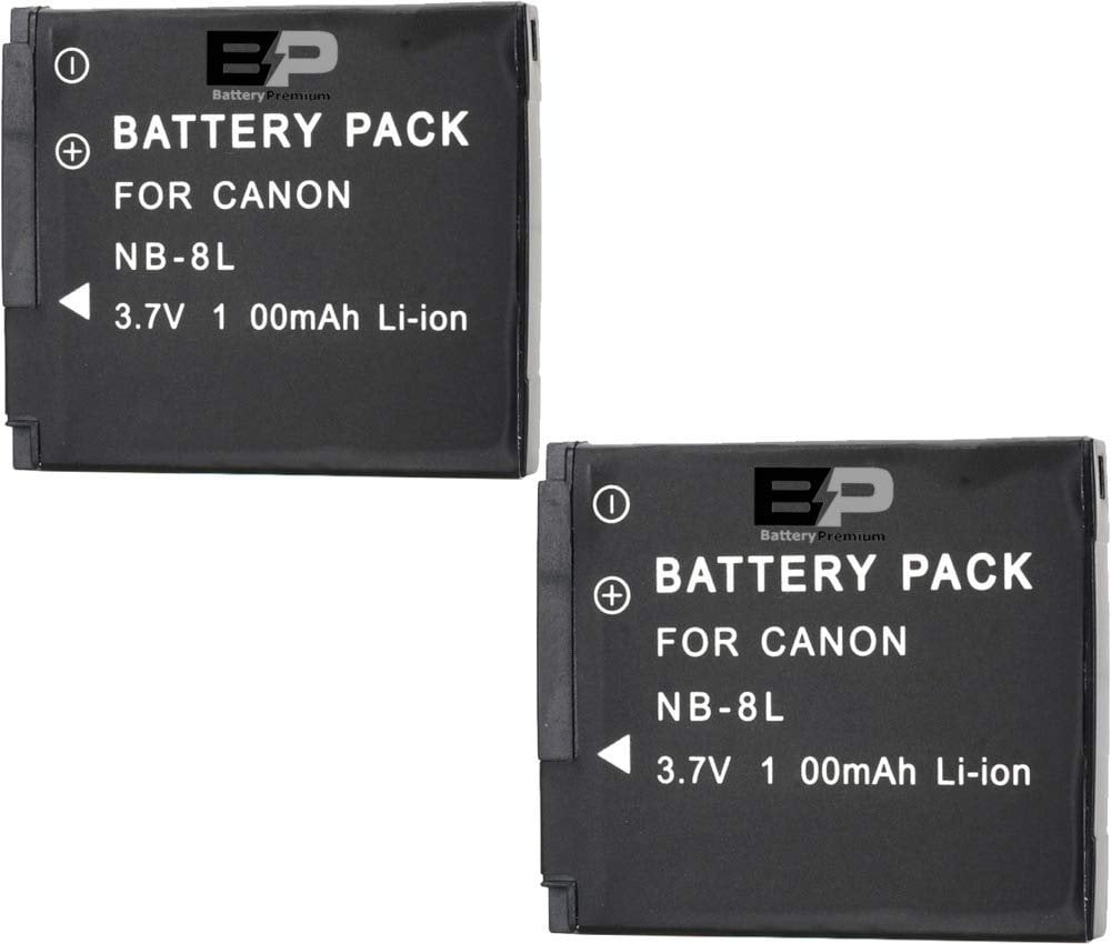 Digipower batería de repuesto para Canon NB-8L 