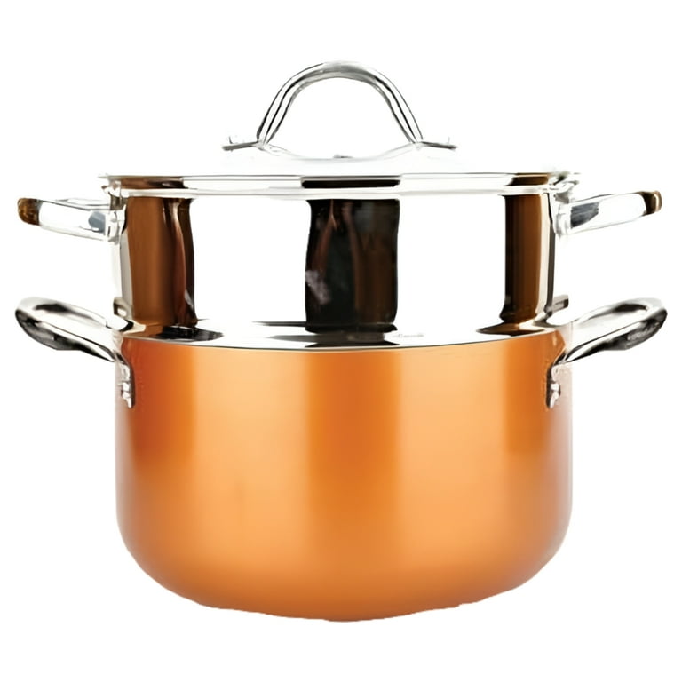Copper Pan 10-Piece Non-Stick Induction Cookware Set Copper Pan 10-Piece Non-Stick Induction Cookware Set