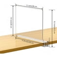 Acrylic Shelf Dividers for Closet 8 Pack Closets Shelves Organizer