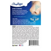 SleepRight Intra-Nasal Breathe Aids Breathing Aids for Sleep Nasal Dilator Snore Reducer - 2 Pack (4 Count)