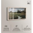 thumbnail image 2 of Budding Flowers in the Meadow Shadowbox Print Vintage Decor by Art Remedy, Blonde Frame, 54 x 36, 2 of 6
