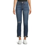 EV1 from Ellen DeGeneres Metallic Cuff Alex Relaxed Jean Women's