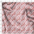 thumbnail image 5 of Soimoi Poly Taffeta Red Fabric By the Yard - 56 Inch Wide - Florals, Leaves Print Fabric - Elegant & Beautiful Patterns for Fashion and Home Decor Printed Fabric, 5 of 6