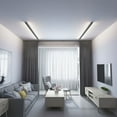 thumbnail image 6 of Outdoor Wall Light LED Long Wall Sconce Waterproof Black Modern Outdoor Lights 3000k  Exterior Light Fixture For Porch Light Patio Front Door Yard Garden Villa Living Room (100cm Warm Light ）, 6 of 9