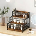 thumbnail image 5 of 3 Tier Coffee Syrup Rack Organizer, 12 Water Bottles Holder Stand for Kitchen  Storage, 5 of 6