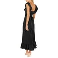 thumbnail image 3 of Hanerdun Women Sleeveless Dresses Female A-Line Midi Party Dress Black M, 3 of 5