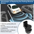thumbnail image 4 of Sensor de estacionamiento de reversa Unique Bargains No.31471048 para Volvo XC90 2016-2019 Sensor de asistencia de estacionamiento negro 1 Pc, 4 of 6
