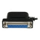 StarTech.com USB 1S1p to Serial Parallel Port Adapter Cable - Adaptateur Parallèle/série - USB - Parallèle, RS-232 - Noir – image 5 sur 5