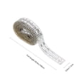 thumbnail image 2 of 1 Roll Self Adhesive Rhinestone Ribbon Bling Rhinestone Roll DIY Clothing Craft, 2 of 8